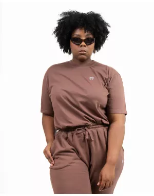 Signature Tee Marron