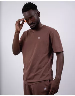 T-shirt signature Arty Marron