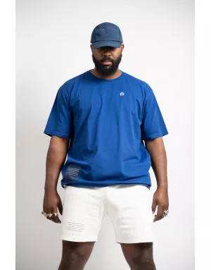 T-shirt signature Arty  bleu