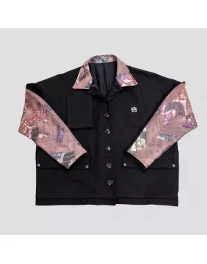 Oversize City Jacket LPOB noir