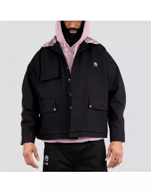 Oversize City Jacket LPOB noir