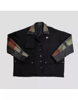 Oversize City Jacket LPOB black Level 2