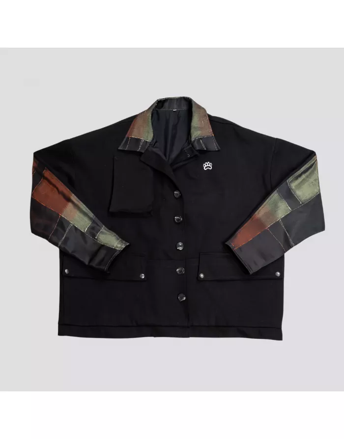 Oversize City Jacket LPOB black Level 2