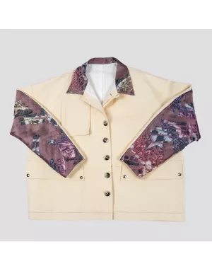Oversize City Jacket LPOB Écru