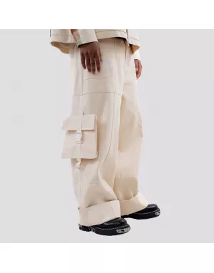 Pantalon Massif Cargo LPOB Ecru