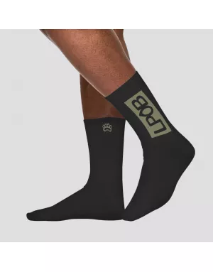 Chaussettes noires Signature LPOB