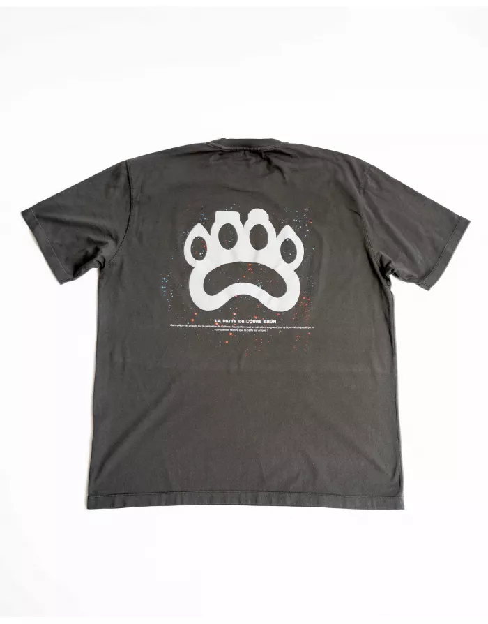 T-shirt signature Arty gris