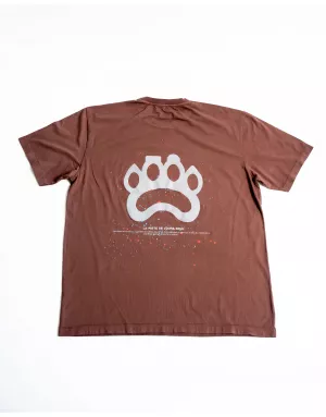 T-shirt signature Arty Marron