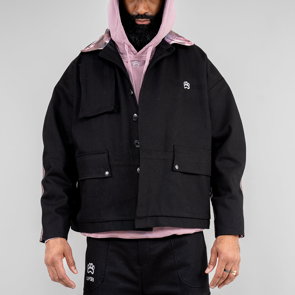 Oversize City Jacket Black R – LPOB