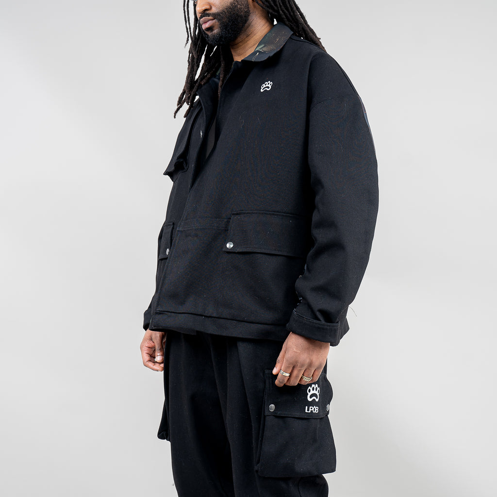 Oversize City Jacket Black M – LPOB