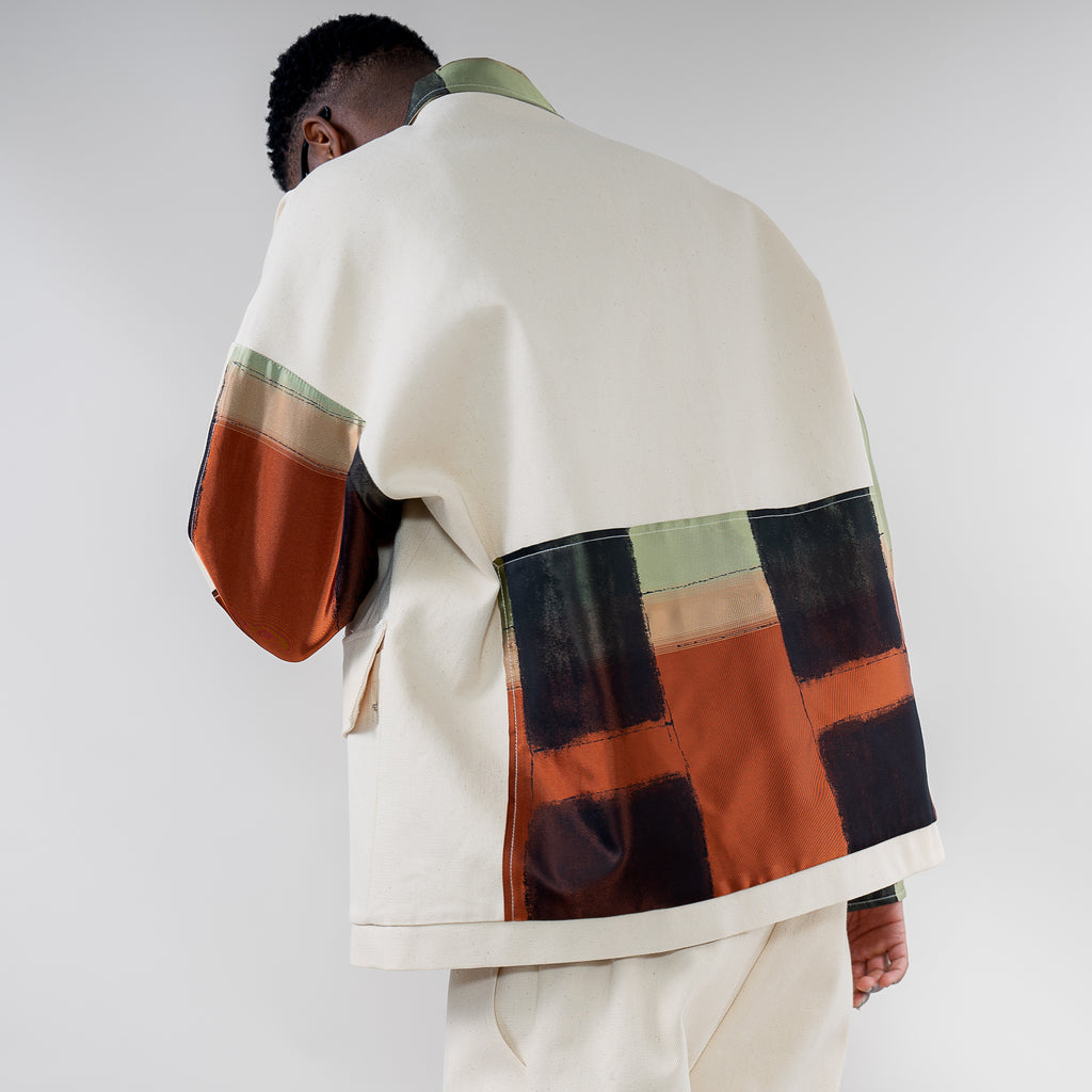 Oversize City Jacket Écru M – LPOB