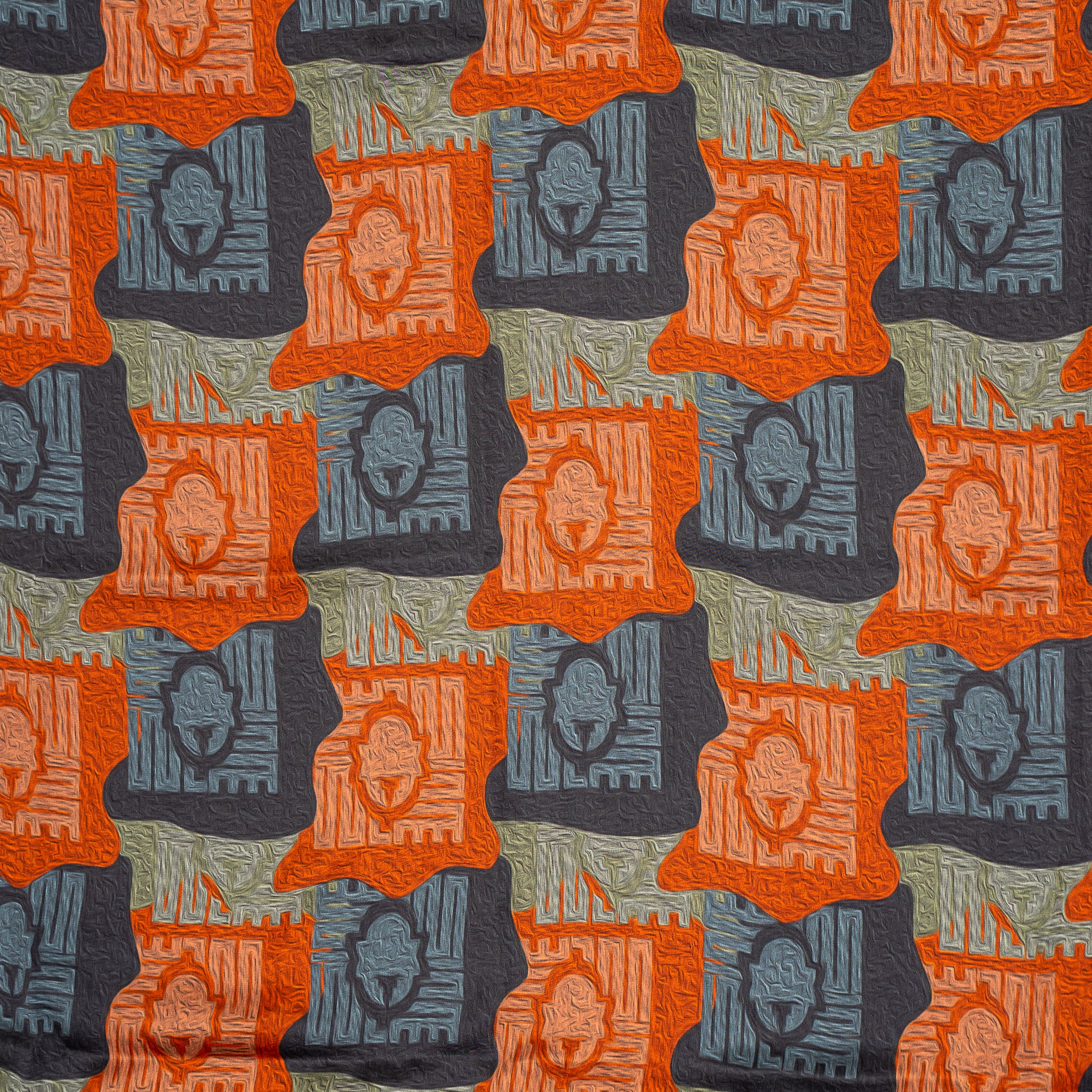 Foulard Mosaïque Urbaine