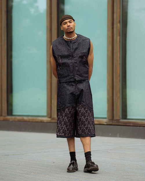 Bermuda Long en Denim