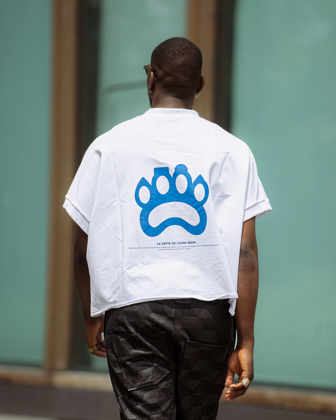 T-shirt Boxy LPOB – Collection Signature « La Patte de l'Ours Brun »