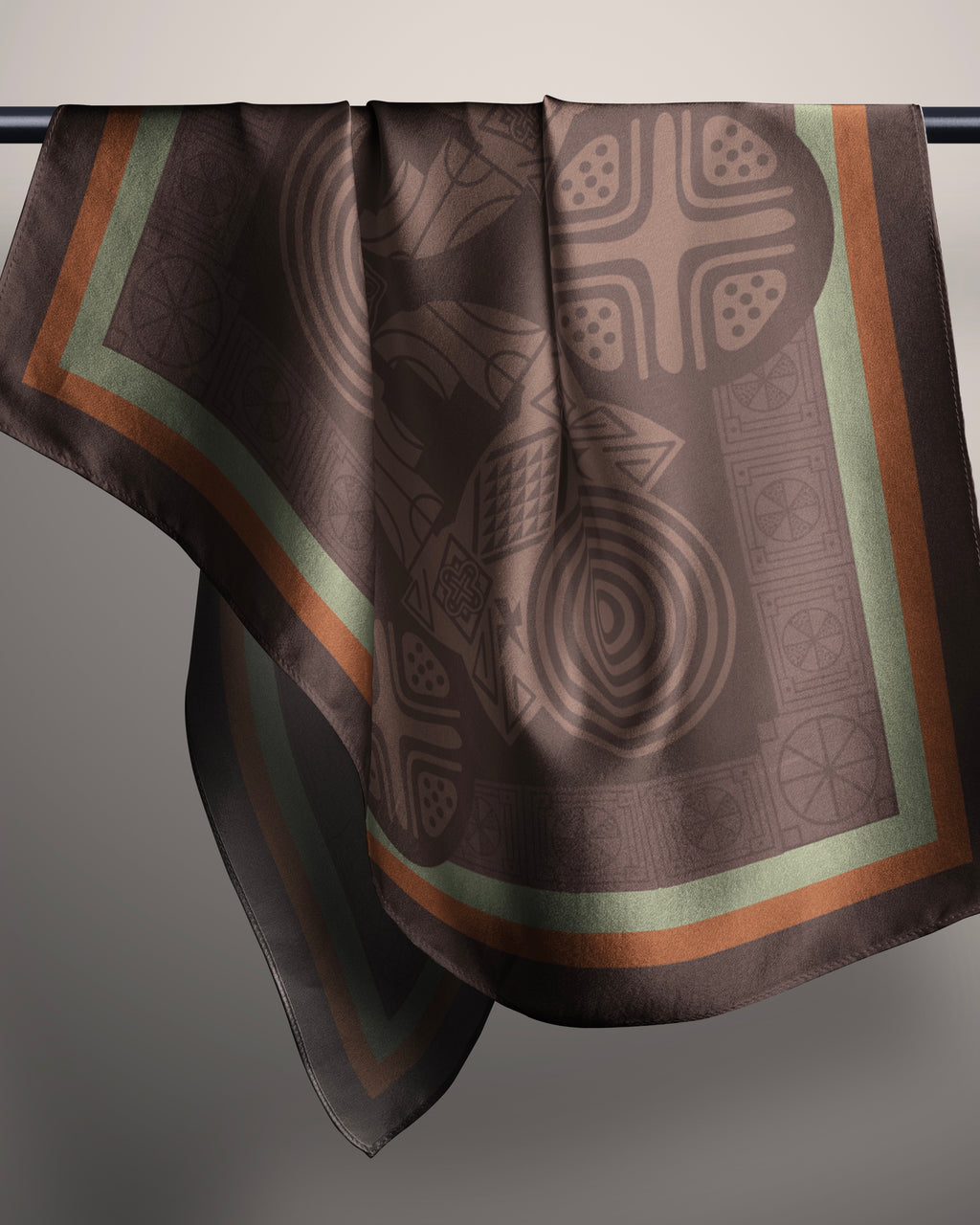Foulard Masika Marron