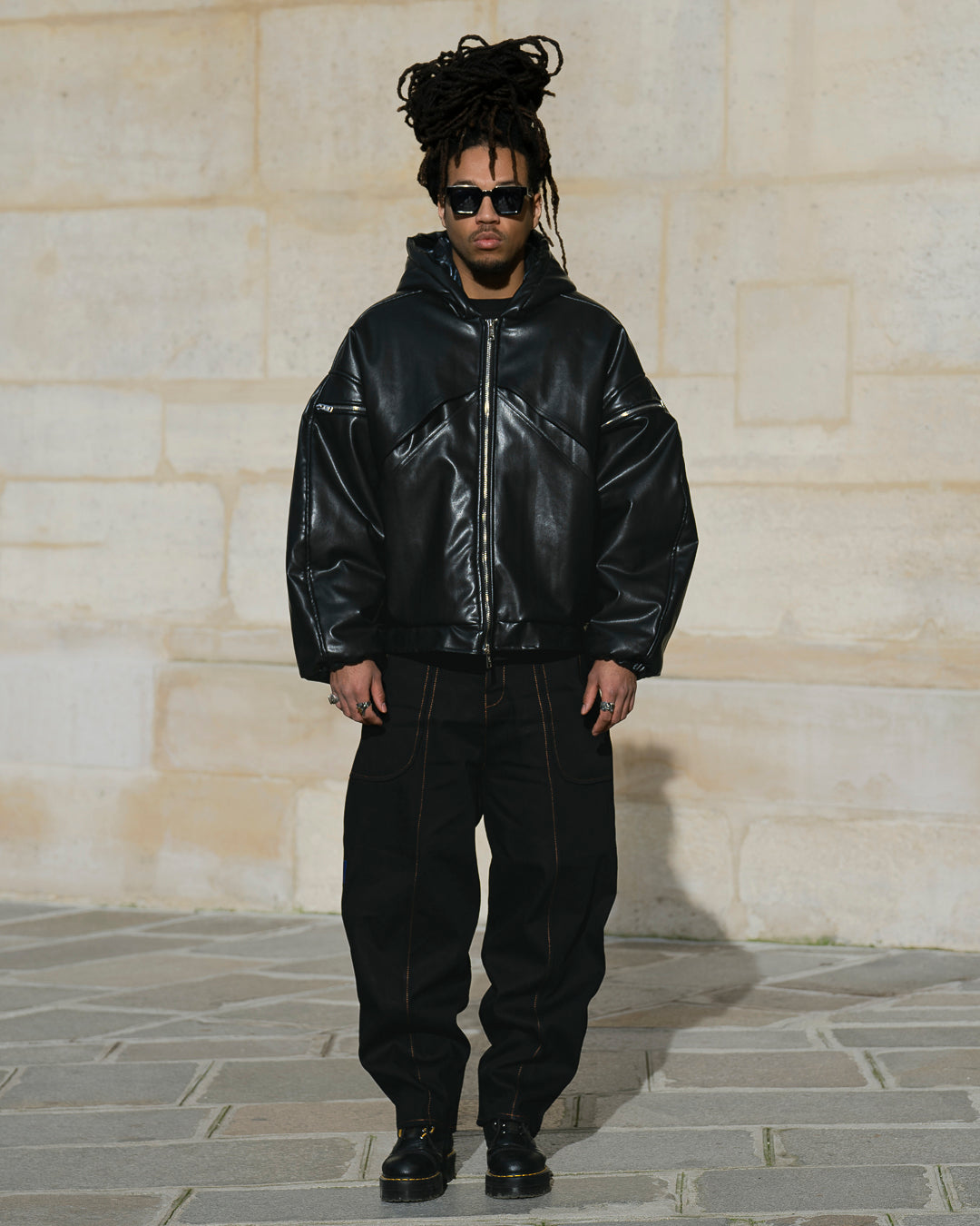 BOMBER ÉBÈNE à Capuche LPOB