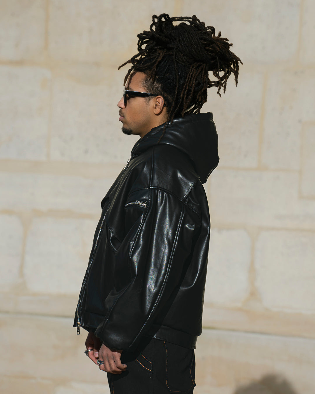 BOMBER ÉBÈNE à Capuche LPOB