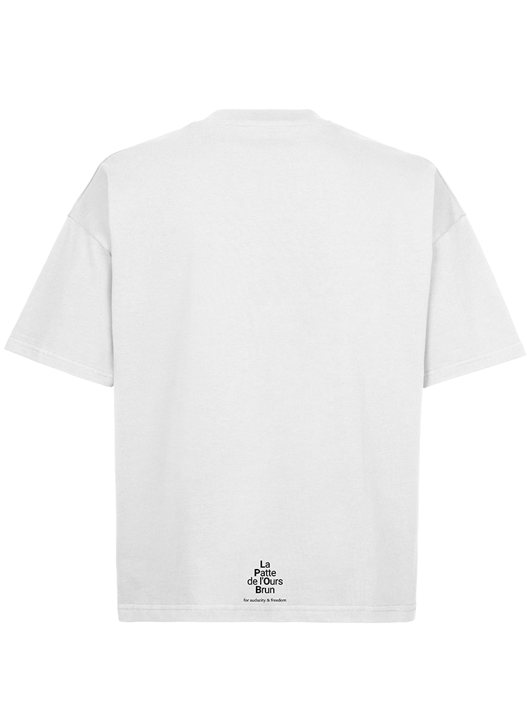 T-shirt war life - blanc