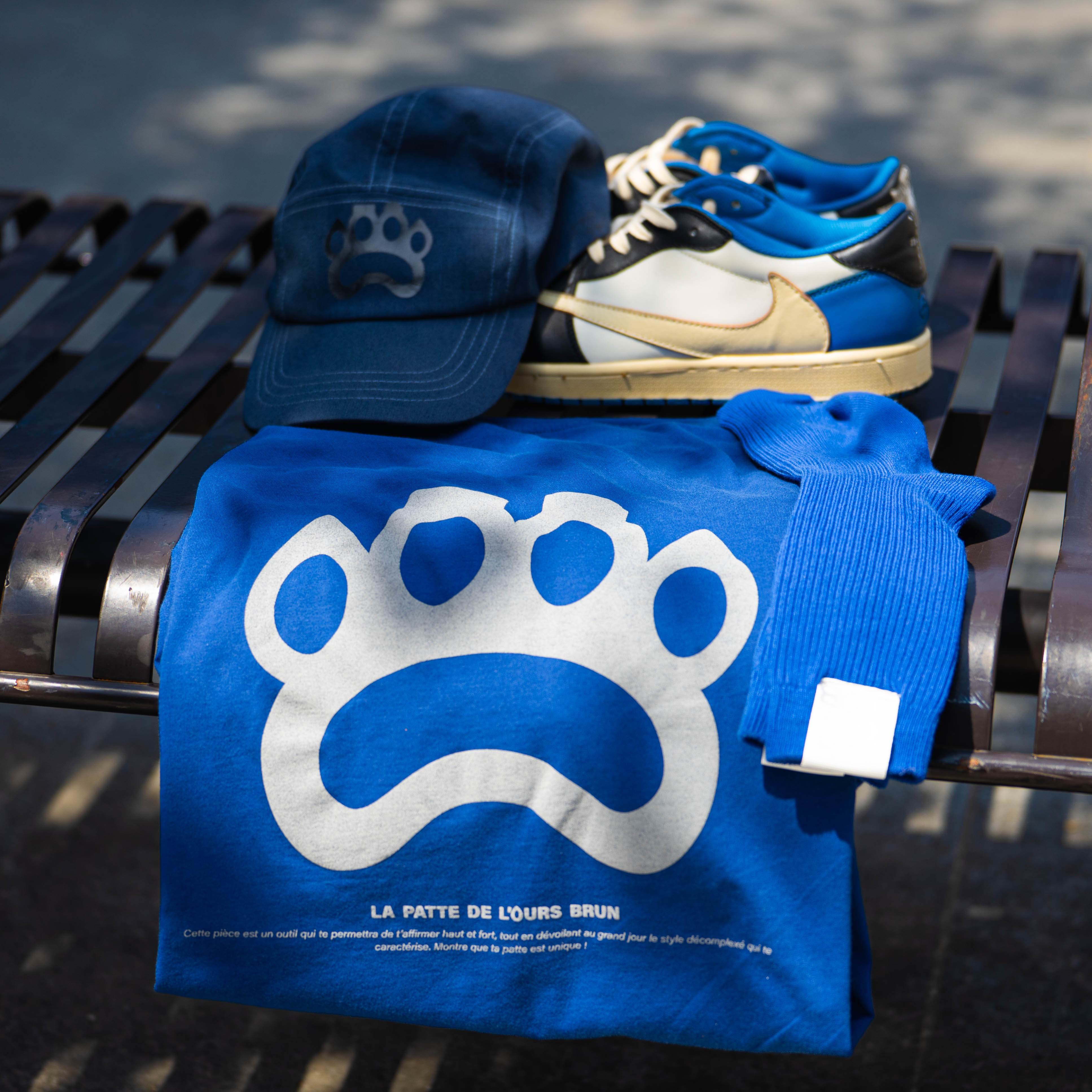 Ensemble bleu LPOB